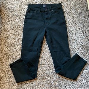 BDG Twig High-Rise Cropped Black Jeans